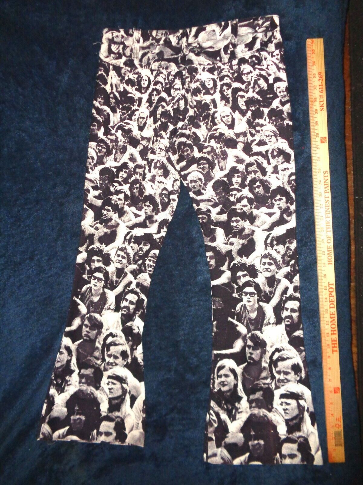 Woodstock bellbottom 1969 1970 collectible pants vintage Near Mint