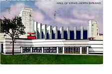 1933 Chicago Hall of Science, Century of Progress, Chicago World's Fair Postcard picture