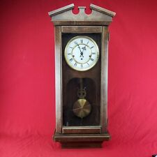 VTG 8-day WIND-UP Hamilton Lancaster Wall Hanging WESTMINSTER CHIME Clock WORKS picture