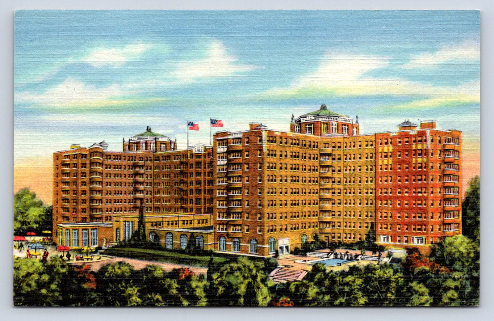 The Shoreham Hotel Washington D.C Vintage Postcard