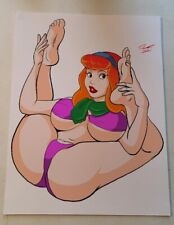 Daphne SD Spicy CG Color Illustration Print Signed 8.5x11 No. TE-09-2 picture