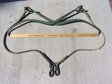 Vintage Giant Gifford Wood Co. Hudson NY Heavy Duty Hinged Farming Hay Tongs picture