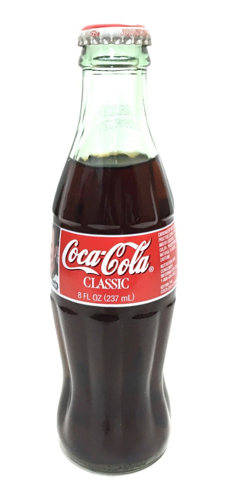 Vintage Coke Coca Cola  Bottle Dale Earnhardt NASCAR  #3   8  Oz