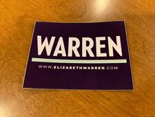 WARREN - US President Political Elizabeth Warren Sticker (4
