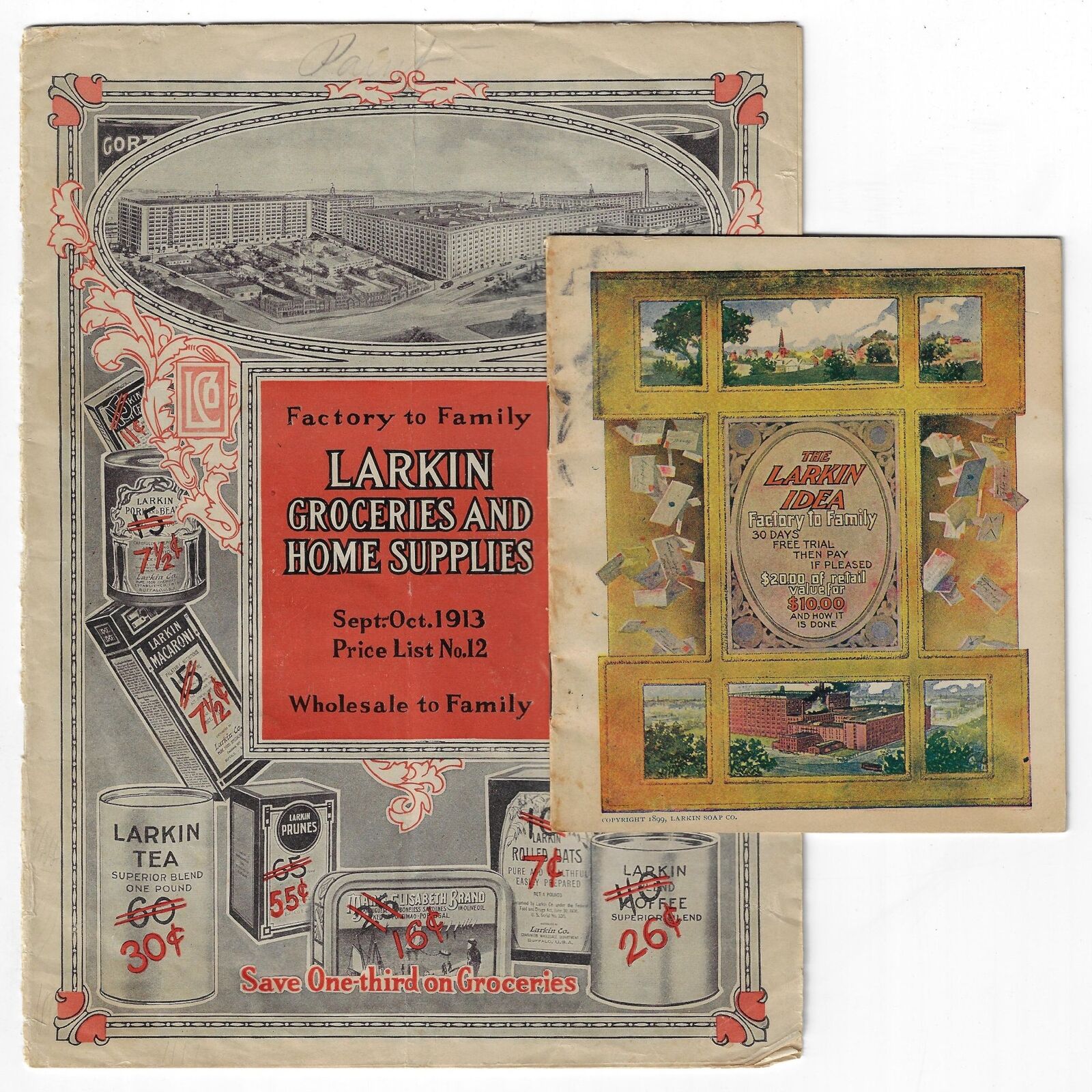 Premium Booklet & Catalogue from The Larkin Company Direct Sales  Grocery