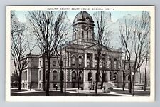 Goshen IN-Indiana, Elkhart County Courthouse, Antique, Vintage Postcard picture