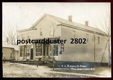 WILLIAMSTOWN New York 1910s Rowell's Store. Real Photo Postcard picture