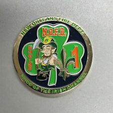New Orleans Fire Dept Engine 1 Challenge Coin  NEW 1.75