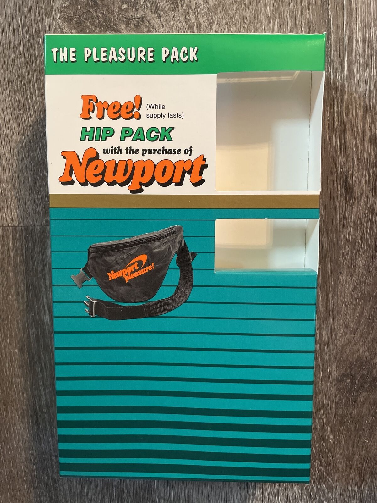 New In Box 90s Vintage Newport Pleasure Fanny Pack 