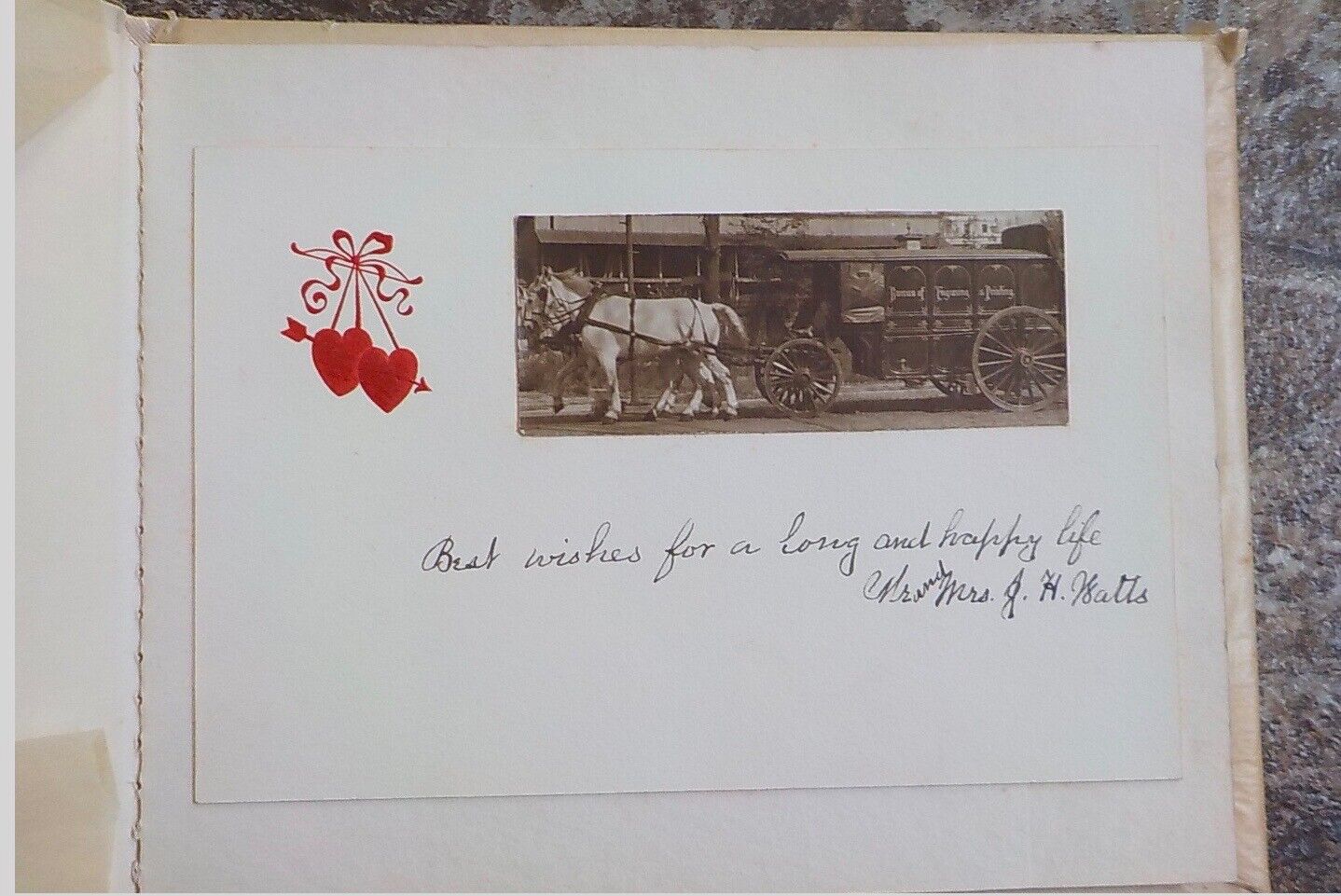Early Horse Drawn Wagon Photograph Bureau Of Engraving And Printing 1880-90