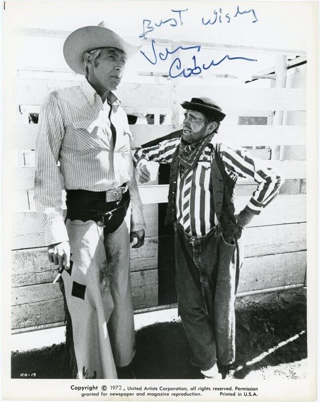 James Coburn- Signed Vintage Photograph from \