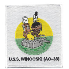 USS Winooski AO-38 Fleet Oiler Ship Patch picture