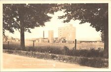 RPPC Richford Vermont View of Quaker Oats Co. Plant 1930s era picture