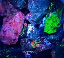 8ozs Lot Franklin SH NJ Longwave Fluorescent Rocks Minerals Willemite Sphalerite picture