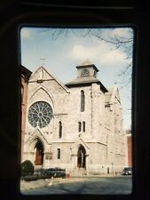 HB10 ORIGINAL KODACHROME 35MM SLIDE NEW YORK CHURCH TROY NY 3rd and washington picture