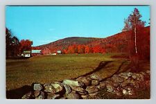 Ludlow VT-Vermont, Scenic Fall View Vintage Chrome Postcard picture