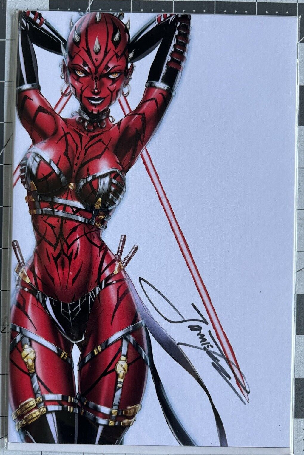 DAUGHTERS OF EDEN #1 - DARTH MAUL COSPLAY SKETCHUP