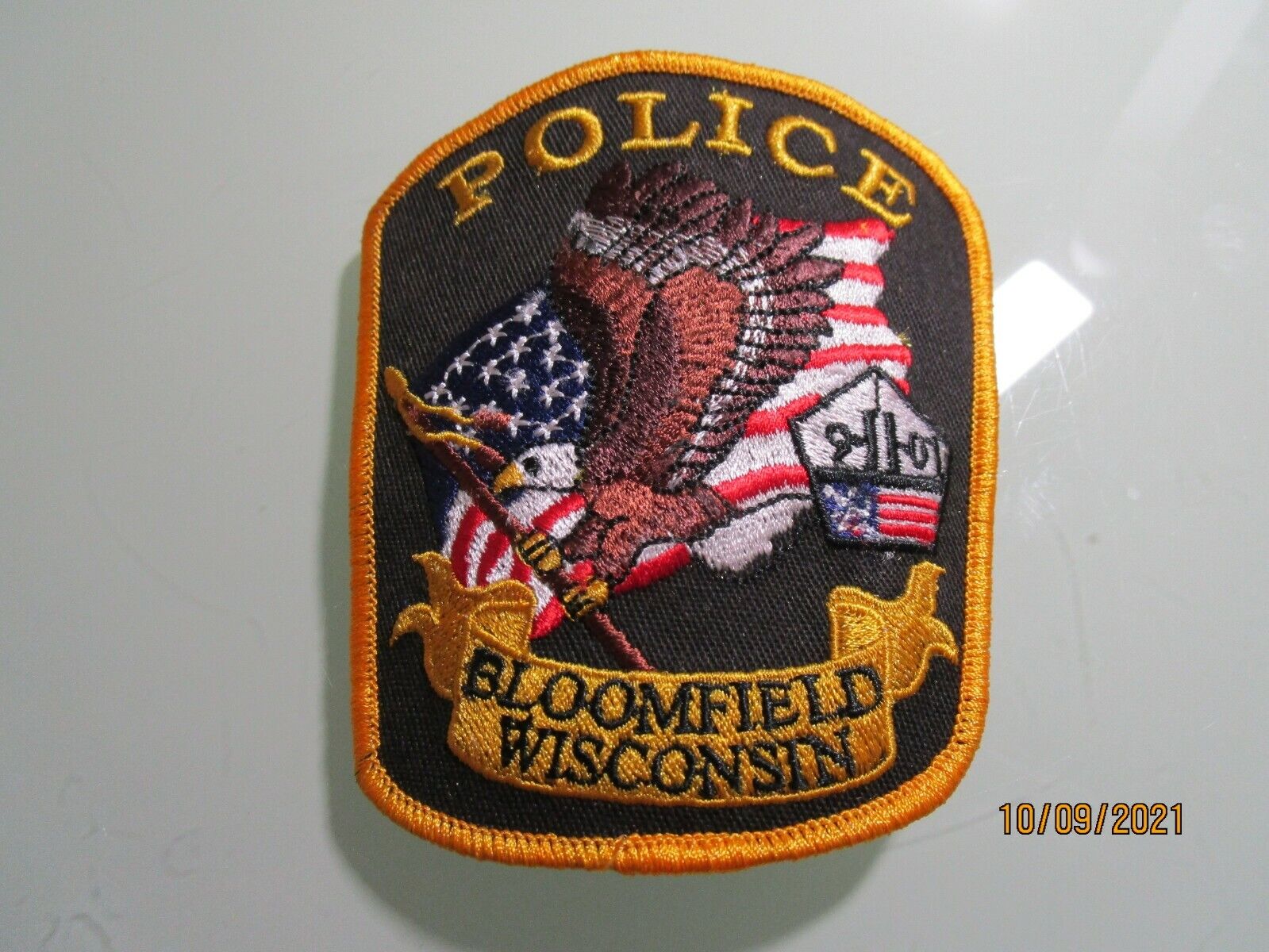 BLOOMFIELD WISC.  POLICE PATCH