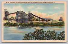Plymouth PA Pennsylvania - Anthracite Coal Breaker near Wilkes Barre - 1935 picture