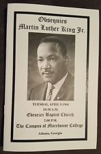 DR. MARTIN LUTHER KING JR OBITUARY FUNERAL @ EBENEZER, MOREHOUSE  picture