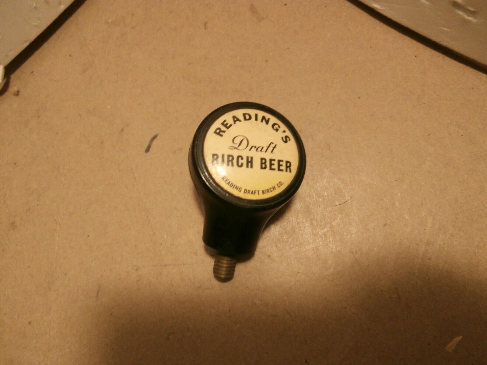 vintage Reading\'s Birch beer tap handle/knob Bakelite, Reading, PA