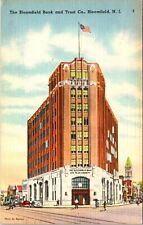 The Bloomfield Bank & Trust Co Building Bloomfield New Jersey Vintage Postcard  picture