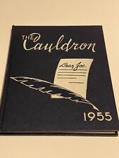 Vintage 1955 Downers Grove High School, Illinois Cauldron Yearbook Mid-century picture