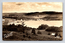 c1935 RPPC Scenic View of Lake Elmore Vermont VT Real Photo Postcard picture