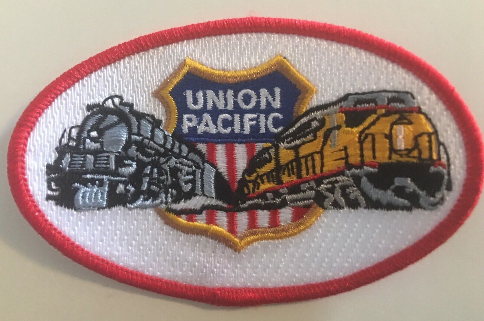 Patch- Union Pacific Steam & Diesel Locomotive (UP)  #22367 - NEW- 