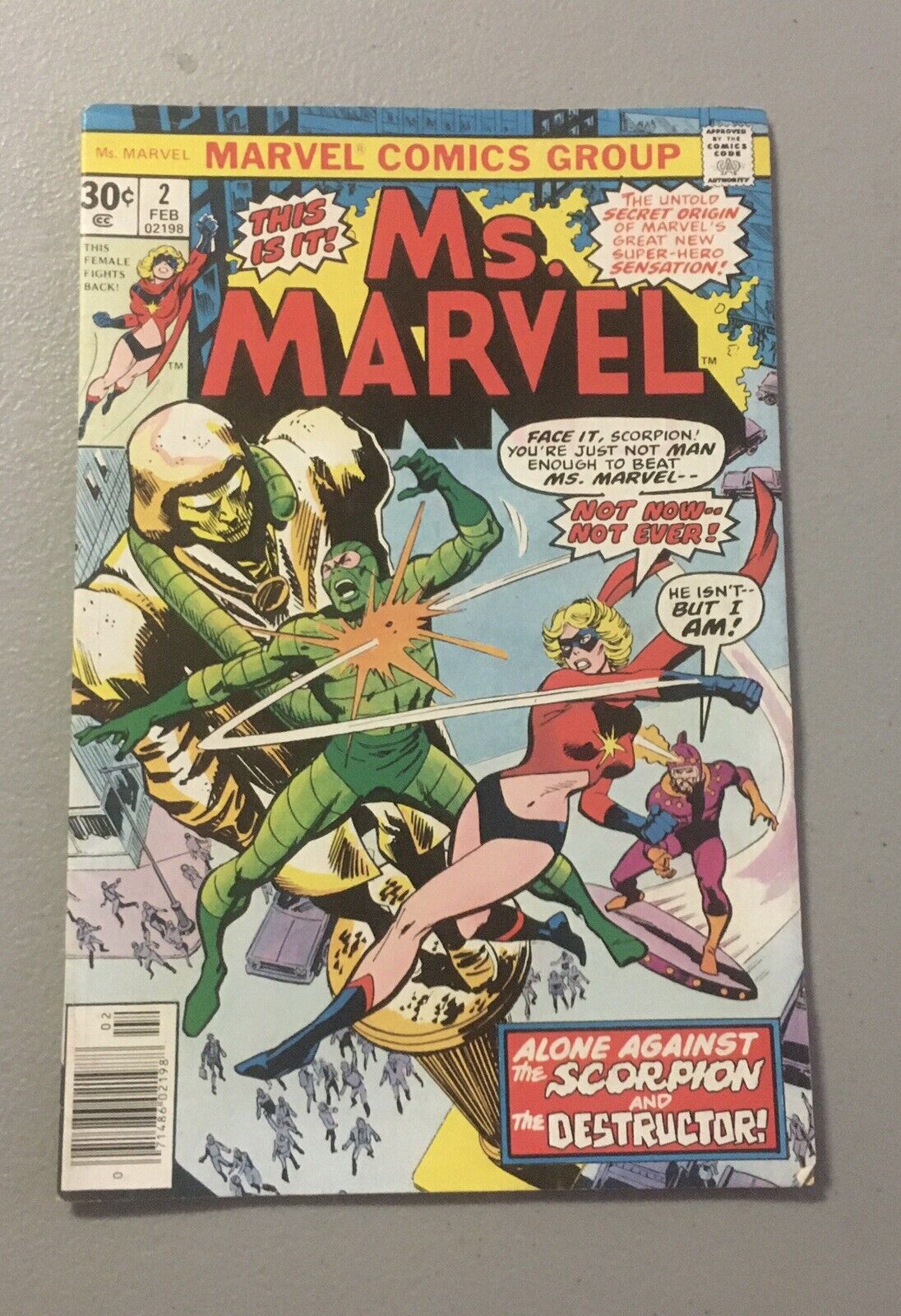 Ms. Marvel #2 Origin of Carol Danvers