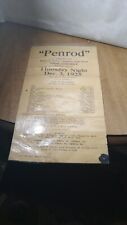 1925 Windsor Illinois Juniors High School Play Program  Penrod Windsor IL   OW picture