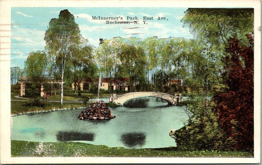 Clarke's or McInerney's Pond 2100 East Avenue Rochester New York NY Torn Down 