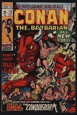 Conan The Barbarian #10 Very Good/Fine Barry Windsor Smith Marvel Comics 1971 SA picture