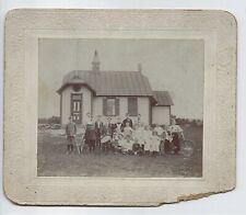 Circa 1900 Lyndeborough NH?  Class Photo, Teacher, Students, Bicycle, Drum picture