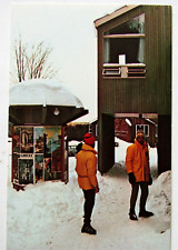 Jeffersonville Vermont Madonna Village Winter Lodging Ski Restaurants Postcard picture