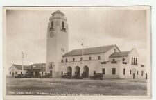 Number 142 DSL  Train Depot looking south Boise Idaho rppc Postcard picture