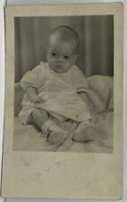 RPPC Handsome Baby Douglas Barth HUNTINGTON WV MADEL Studio Photo Postcard picture