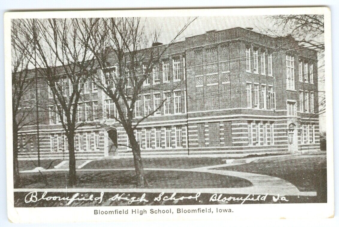Bloomfield IA The Old Bloomfield High School
