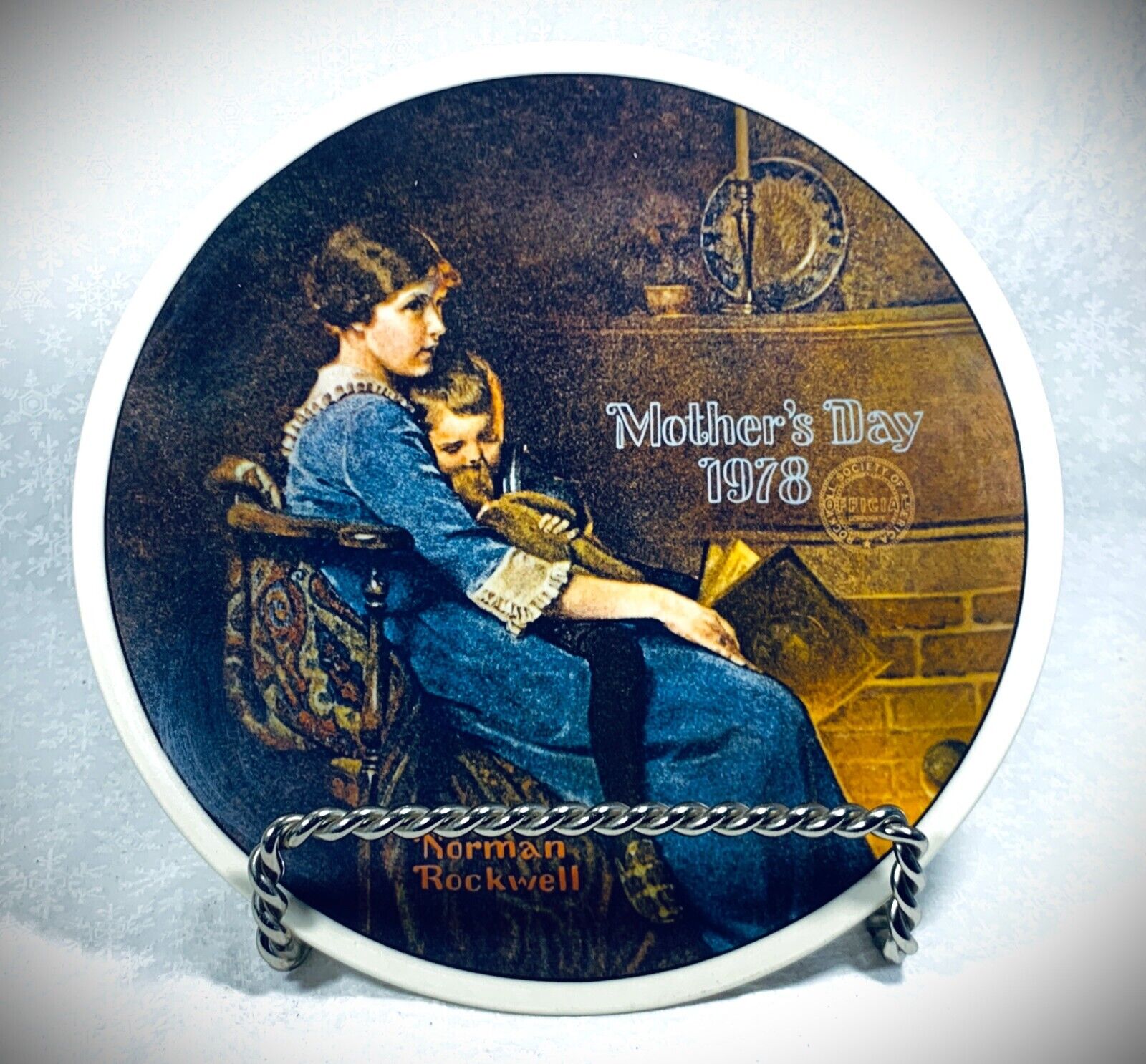 Knowles Norman Rockwell Mother\'s Day Plates \'76-\'86 Not ALL Years, w and w/o CoA