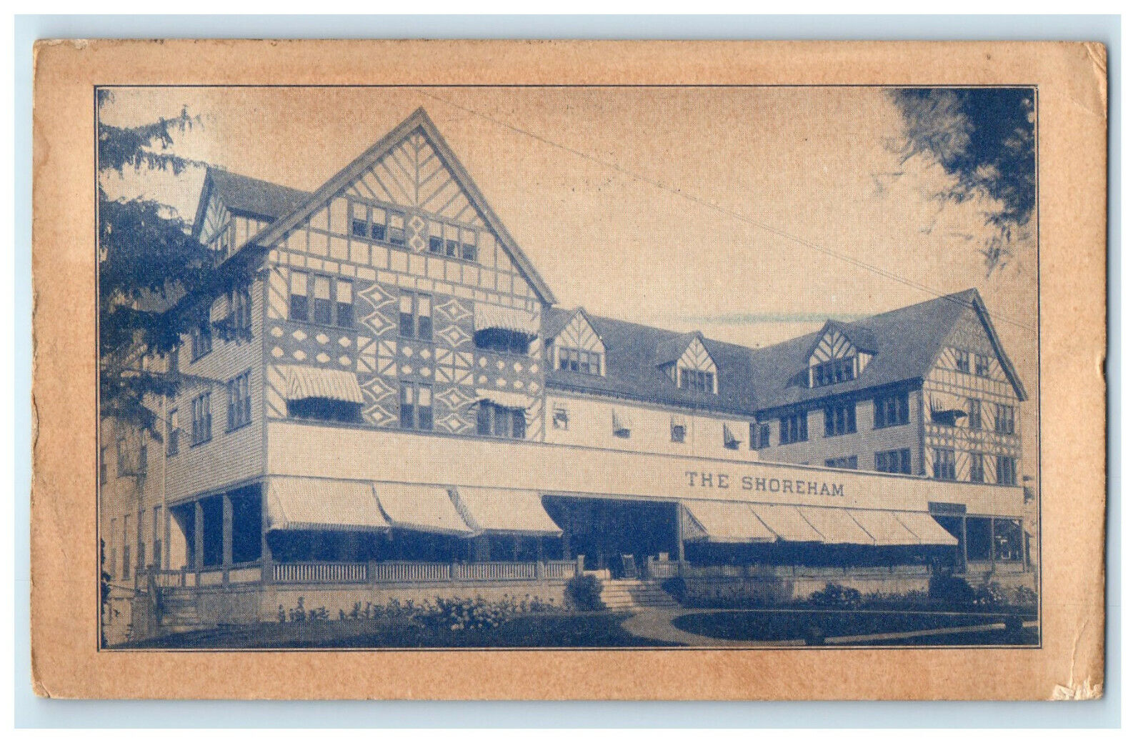 1911 The Shoreham Morris Cove New Haven Connecticut CT Posted Antique Postcard