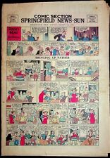 Springfield News-Sun Comic Section August 15 1937 Flash Gordon Buck Jones Henry picture