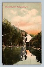 Merrifield's Mill Williamsville Vermont Postcard picture