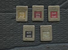 EARLY  5 - CHEVROLET PLANT BADGES - WARREN PLANT - LOOKING FOR SET OF COLORS  picture