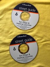 C129 - THOMAS GUIDE STREET GUIDE CD-ROMS OF SAN DIEGO & IMPERIAL COUNTIES 07/08 picture