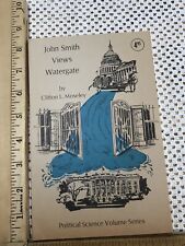 Vintage John Smith Views Watergate book By Clifton Moseley picture