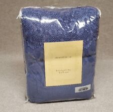 Highgate Manor Kensington Cotton Lace Blanket Blue King 108