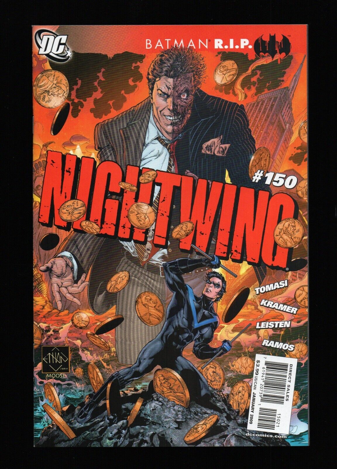 Nightwing #150 Ethan Van Sciver Variant (2009) DC Comics ✨