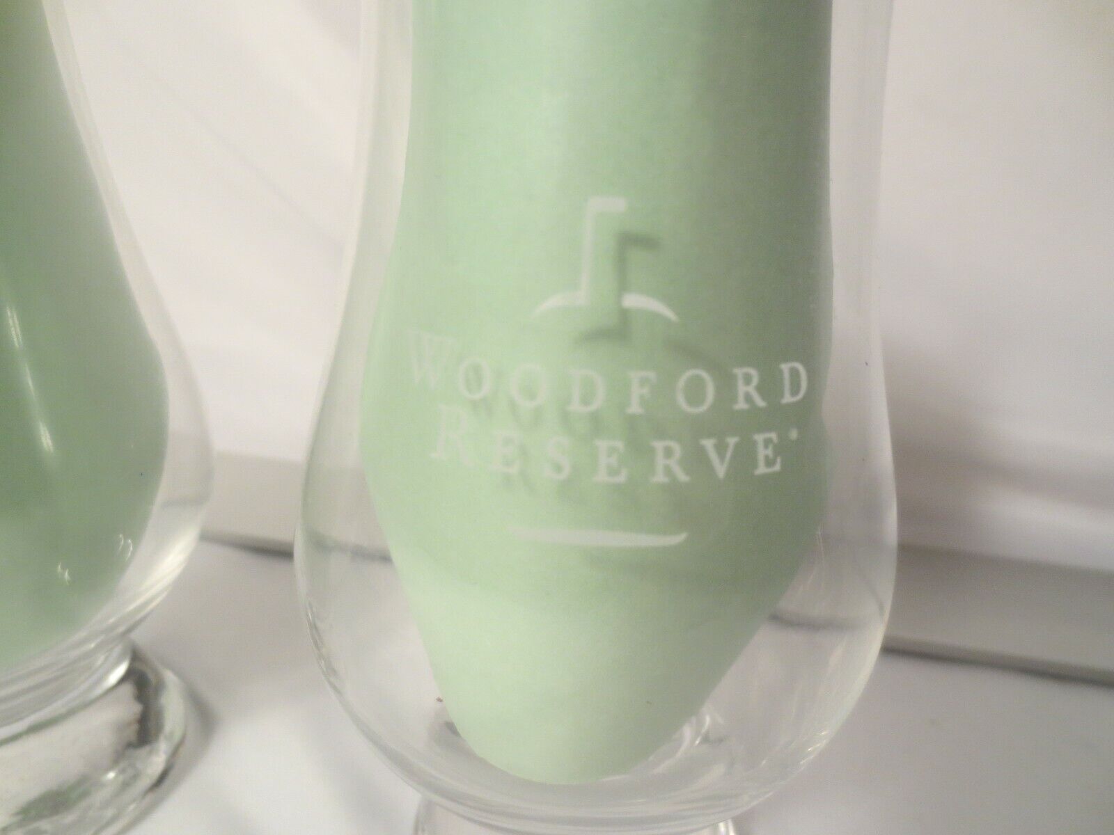 Woodford Reserve Bourbon Whiskey Glencairn Nosing Tasting Glass