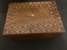 Antique British Tunbridge Box picture