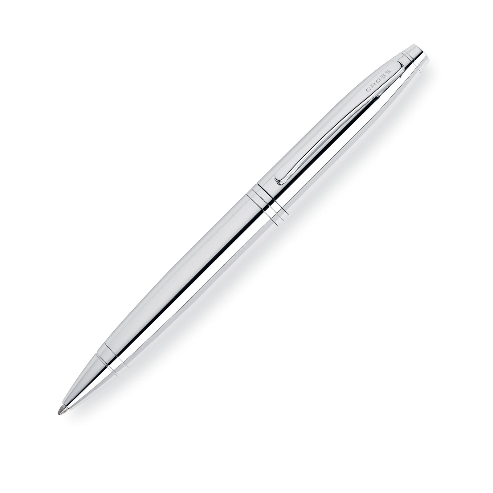 Cross Calais Chrome Ballpoint Pen  -  AT0112-1 - New in Box - AT0112-1